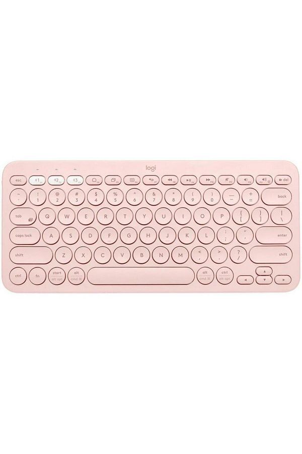 logitech-Tastatura Bluetooth Logitech Pebble Keys 2 K380s, Multi-Device (Roz) 1