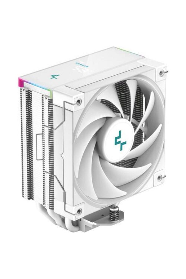 Deep Cool-Deepcool AK400 Digital CPU Cooler, aRGB lighting and LED display, 68.99 CFM (White) 1