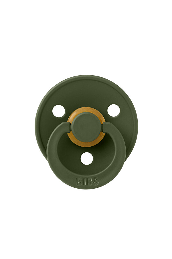 Bibs Colour Kauçuk Emzik - Hunter Green 0-6 Ay