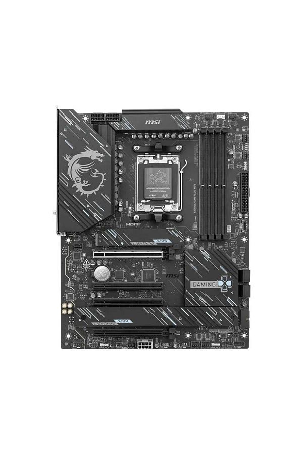 MSI-Placa de baza MSI X870 GAMING PLUS WIFI, AMD X870, AM5, ATX, DDR5 1