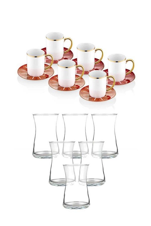 The Mia-Diago Tea & Coffee Cup Set 18 Pieces 1