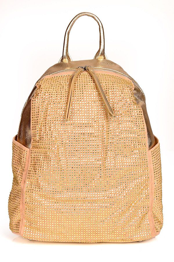 ÇÇS-Gold Stone Hand Holder and Backpack 16371 1