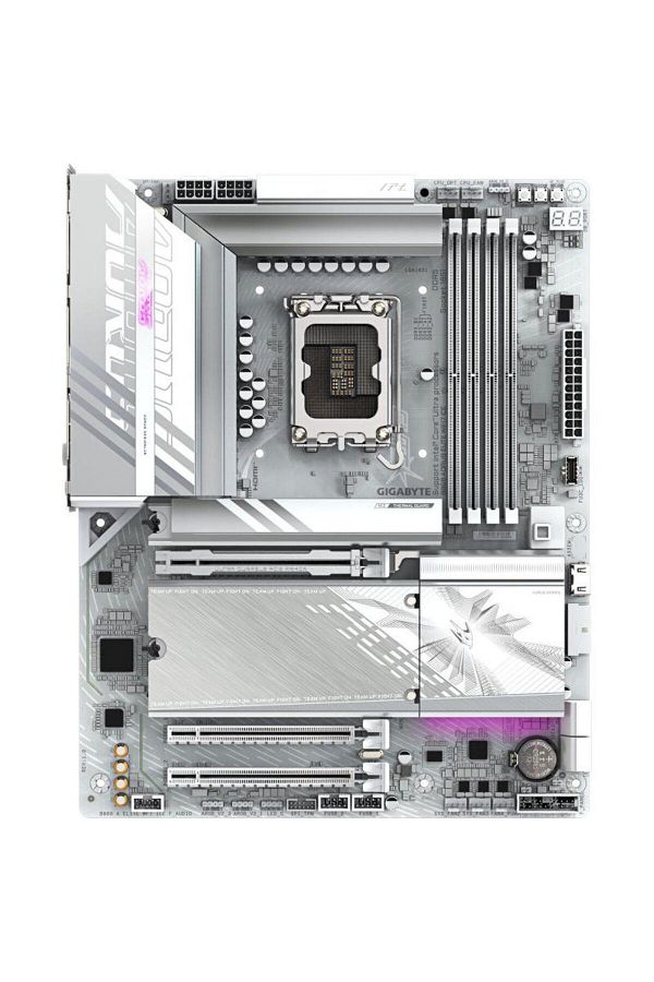 Gigabyte-Placa de baza GIGABYTE B860 AORUS ELITE WIFI7 ICE, Intel B860, LGA 1851, DDR5, ATX 1