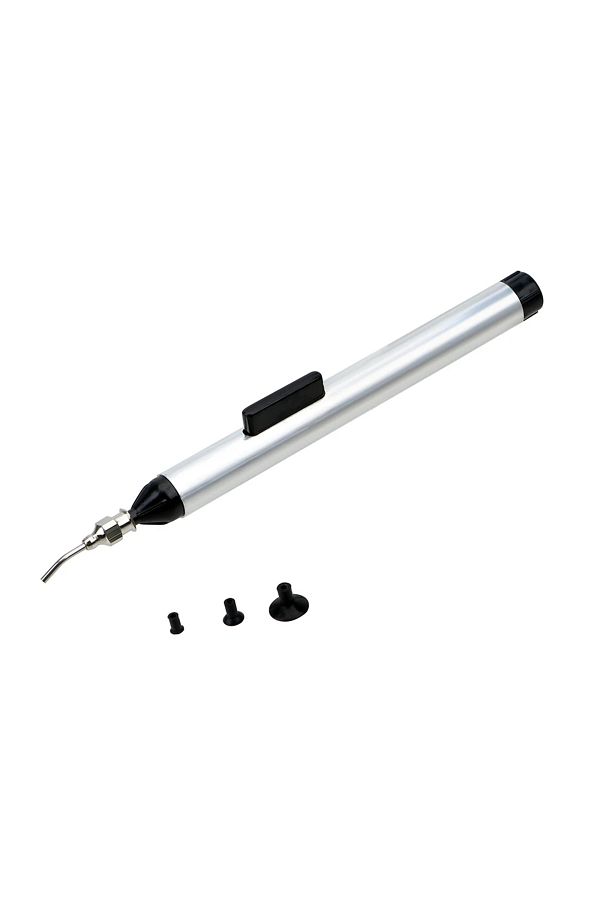 Choice-Manually Pumping IC Tool Vacuum Suction Pen Solder Picker Hand Tool Set With 3 Sizes Sucking A... 1