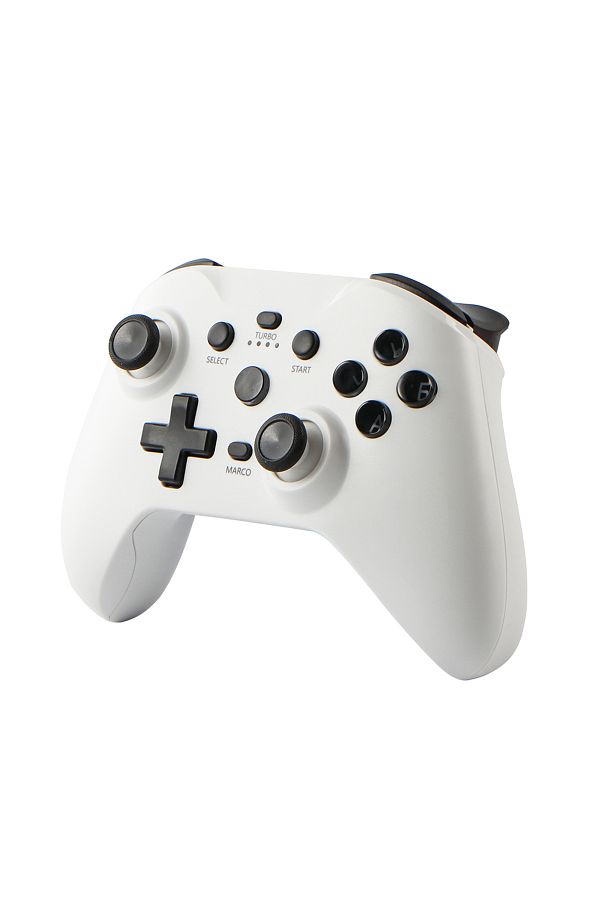 Choice-WHITE Wireless Gamepad for Android/iOS/pc/PS3/PS4 Bluetooth Game Controller 6-axis Gyro TURB Continu 1