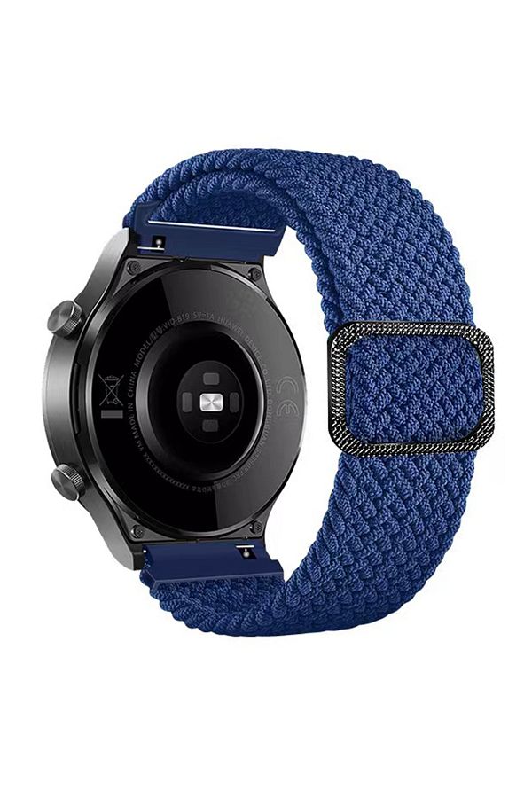 Choice-سوار مضفر أزرق مقاس 20 مم و20 مم و22 مم لساعة Xiaomi Watch 2 Pro/S3/S2/S1 Active/Mi Watch باللون 2 من النايلون الرياضي 1