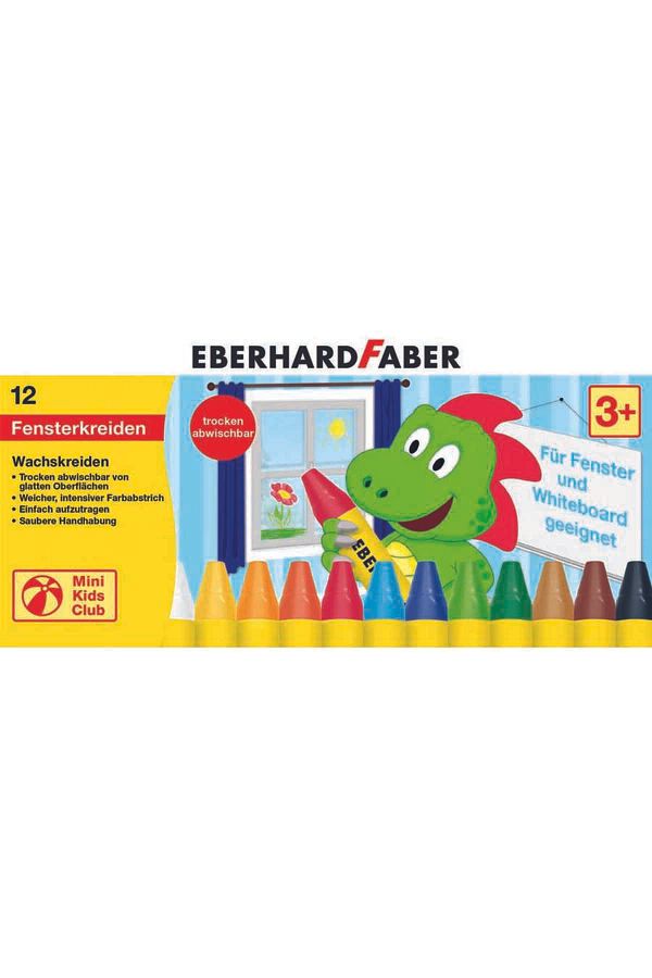 Eberhard Faber-Pastel 12 Colors Writing on Glass 1