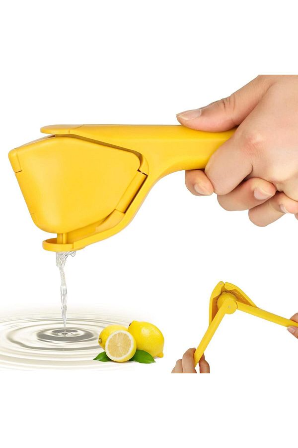 COOYA-Lemon Squeezer, Easy Manual Lemon Fluicer That Folds Flat Space-Saving for Extracting the Most Juice 1