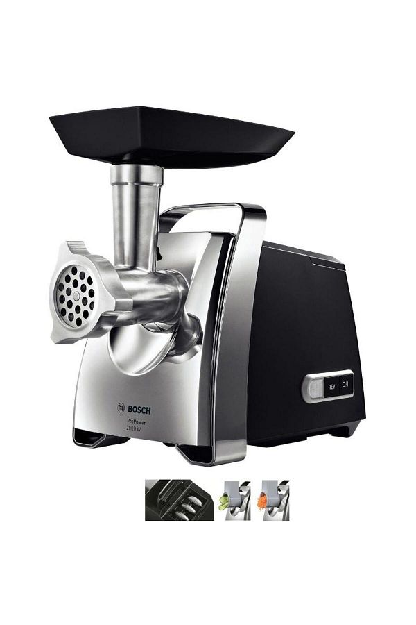 Bosch-Masina de tocat carne BOSCH MFW67440, 700W (Negru-Argintiu) 1