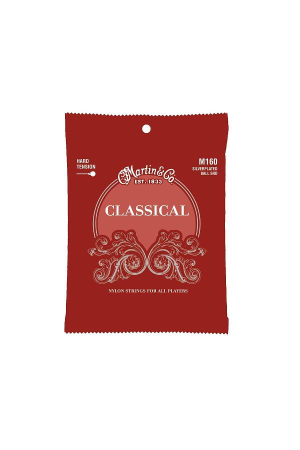 MARTIN & CO-Martin M160 Silverplated Ball-End Classical Guitar String 1