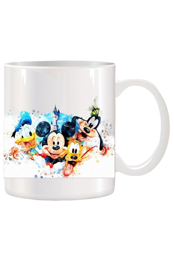 OEM-Personalized white mug Mickey Mouse Clubhouse, Disney, INOVATIX. 330ml 1