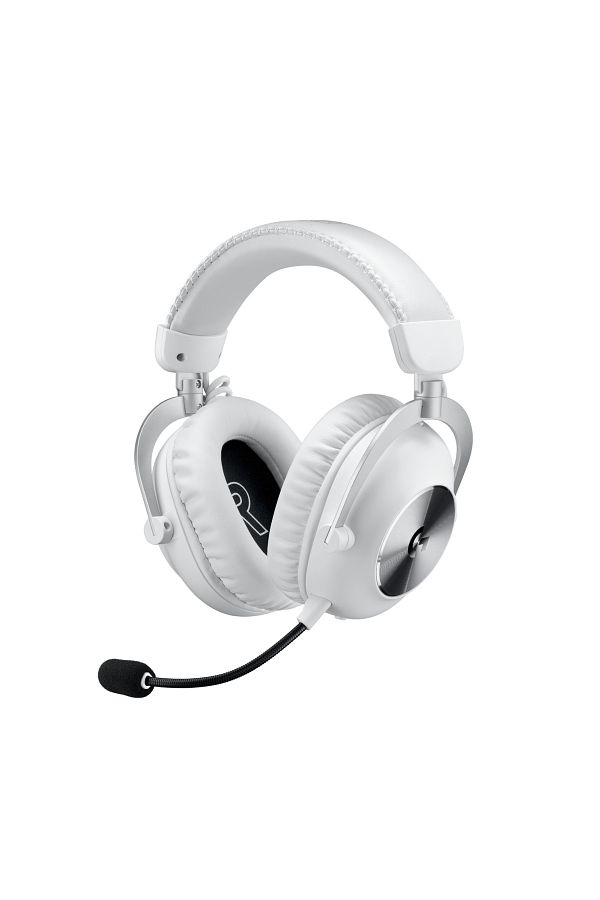 logitech-Wireless g Pro X 2 Lightspeed Gaming Headset with Dts:X 2.0 - 7.1 Sourround Sound White 1
