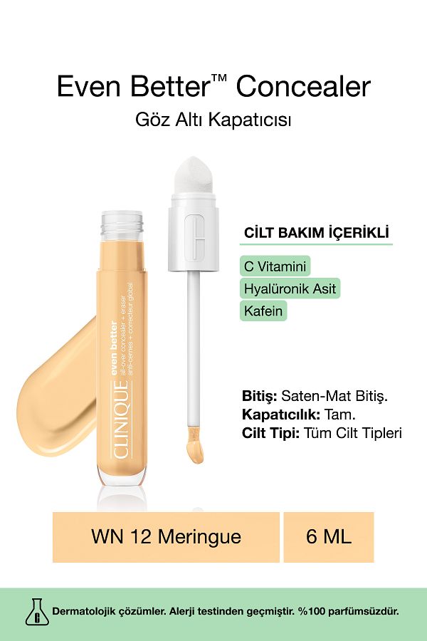 Clinique-Under Eye Concealer with Skin Care - Even Better ™   Concealer - Cn 02 Breeze - 6ml 1