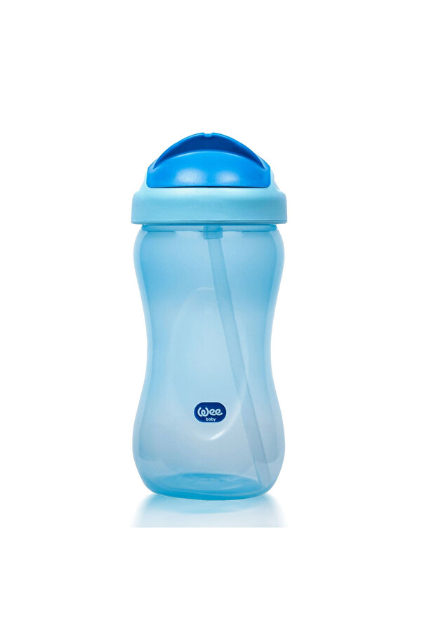 Wee Baby Pipetli Bardak 350 ml - Mavi