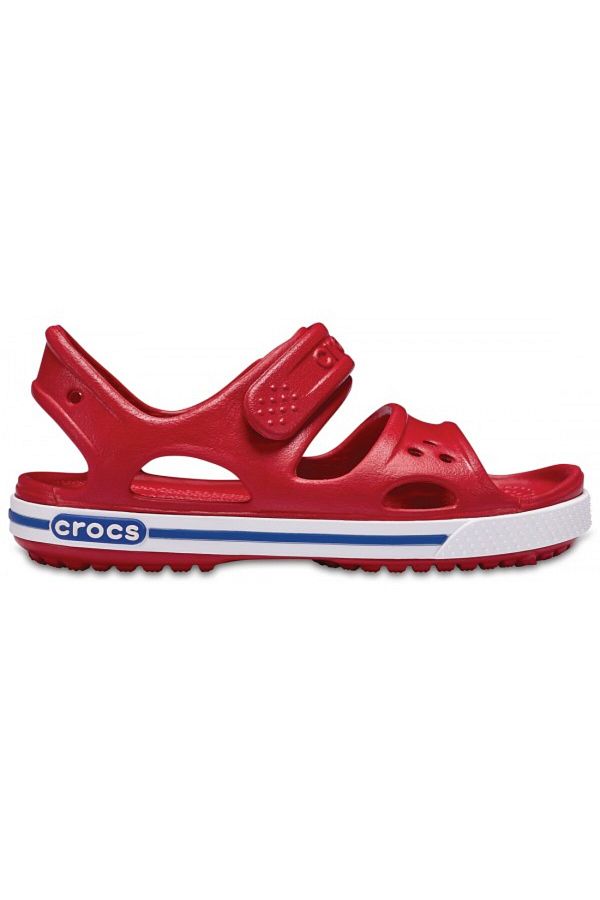 Crocs-Sandale Crocs Crocband II Sandal Kids 22-23 EU - C6 US Rosu - Pepper/Blue Jean 1