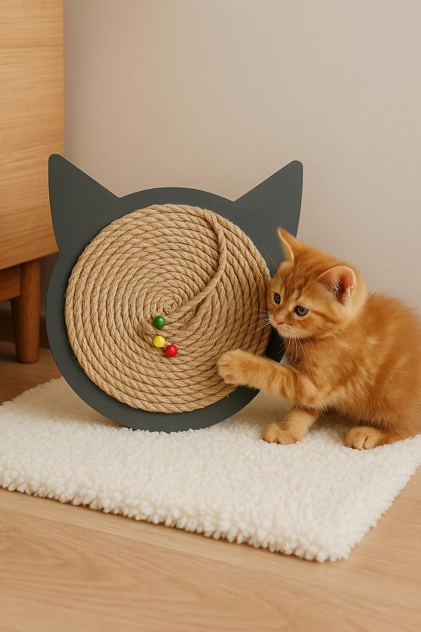 hak-iş oyuncak-Cat Scratch Board Cat Scratch Mats with Cat Grass Sisal 1