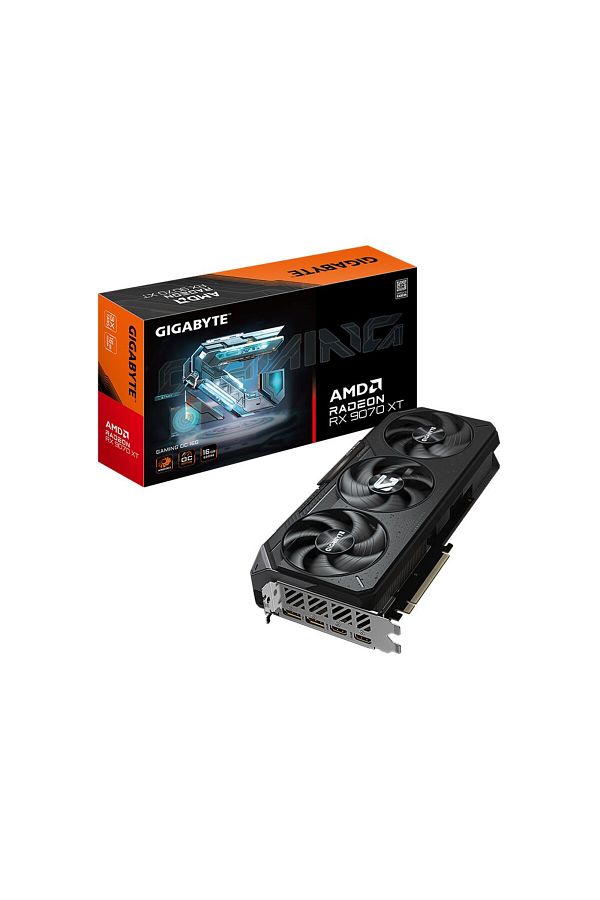 Gigabyte-Placa video GIGABYTE Radeon RX 9070 XT GAMING OC, 16 GB, GDDR6, 256-bit 1