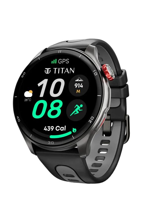 Titan-Celestor Smartwatch with 1.43 AMOLED Display & AOD|60Hz Fluid Display|A 1