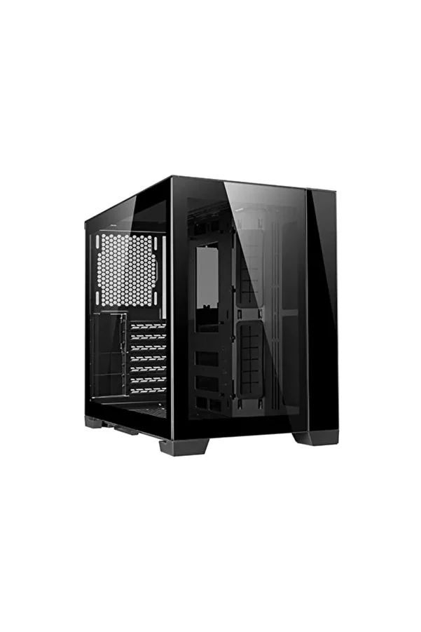 Lian Li-Lian Li O11 Dynamic Mini Case, Mini Tower, without power supply, ATX (Black) 1