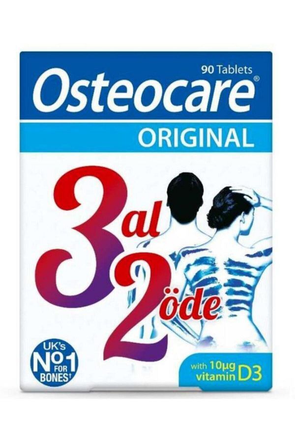Osteocare-90 قرصًا 3 جداول ارتداد الوزن 1