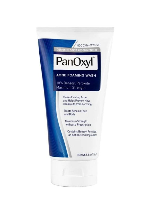 panoxyl-بانوكسيل غسول رغوي لعلاج حب الشباب بتركيز 10% من بنزويل بيروكسيد، قوة قصوى 156 جرام 1