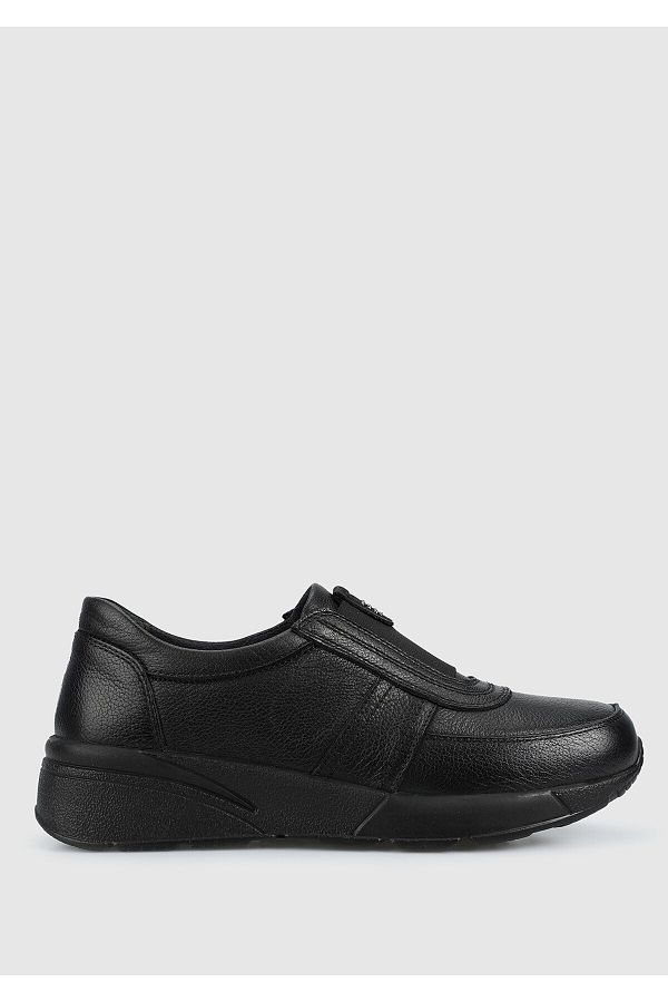 Eclipse-Pantofi de dama din piele neagra 1