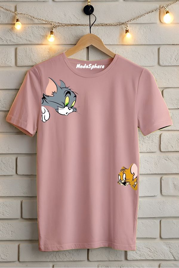 ModaSphere-Printed Unisex Oversize T-Shirt 1