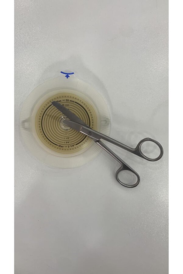 TRENT-Slant Scissors for Cutting Colostomy Adapter 1