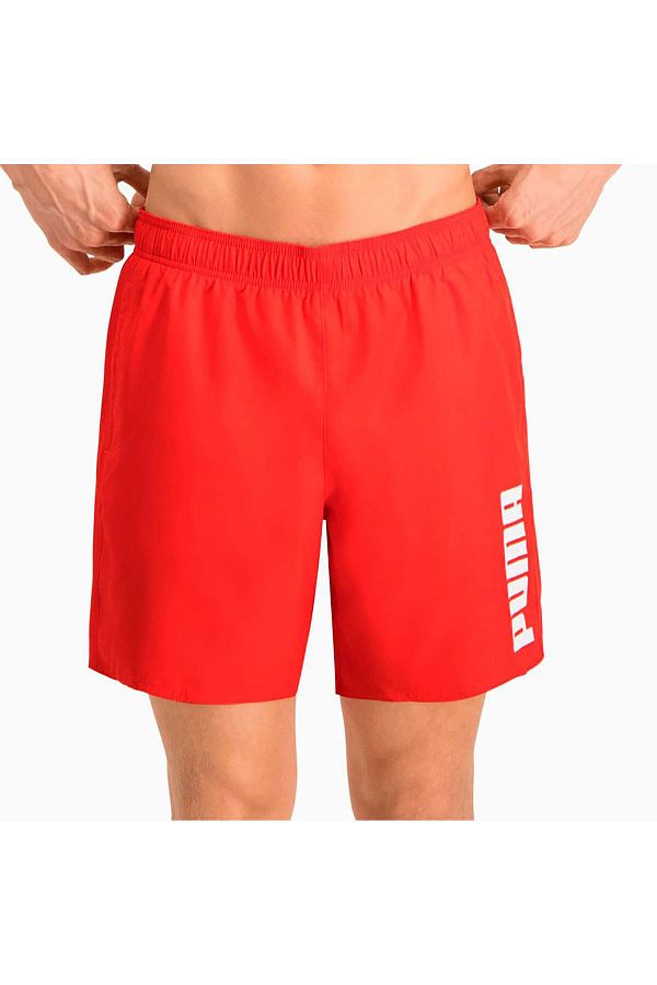 Puma-Ανδρικό κόκκινο σορτς μαγιό ( 935194 -02) 1