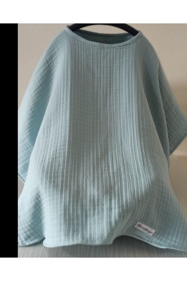 devadesign-4-Layer Muslin Stroller - Cover and Nursing Bib 1