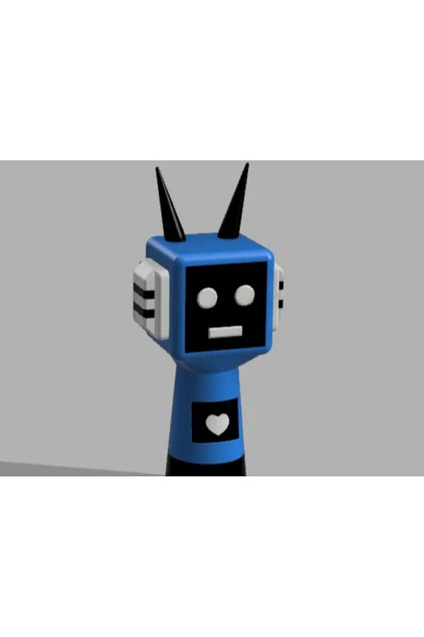Giftbox3d-Sprunki Mutant Robot Figure 15cm 1