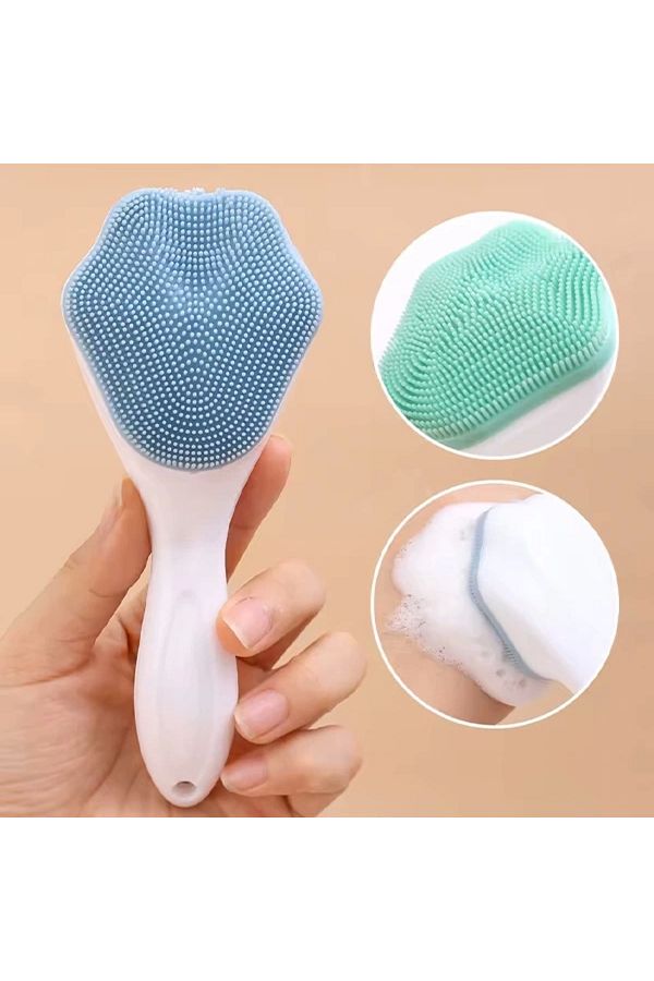 Yenimiyeni-Silicone Facial Cleansing Exfoliating Brush Skin Cleansing Brush 1