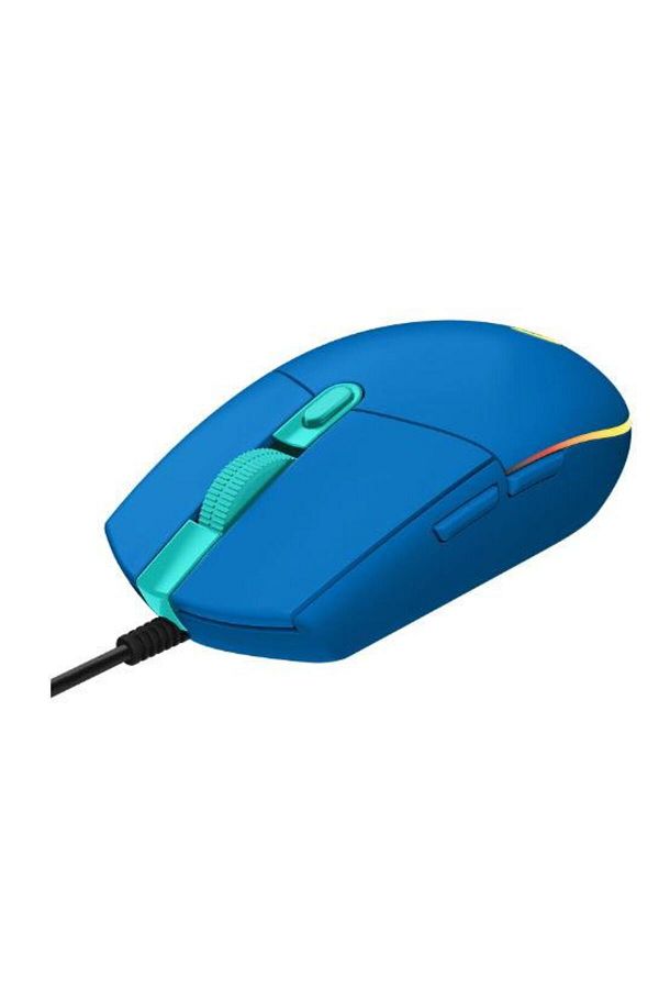 logitech-Mouse Gaming Logitech G102 Lightsync, 8000 dpi, iluminat RGB, USB (Albastru) 1