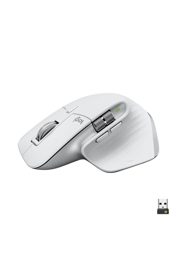 logitech-Mouse Wireless LOGITECH MX Master 3S Performance, 8000 dpi, Silent, USB, Bluetooth (Gri) 1