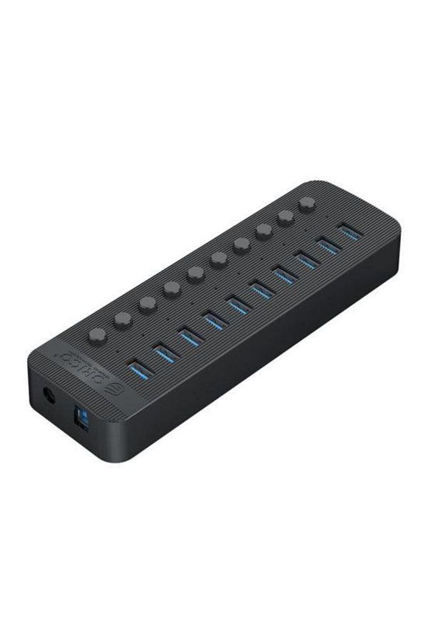 Orico-HUB USB Orico CT2U3-10AB, 10 x USB 3.0 (Negru) 1