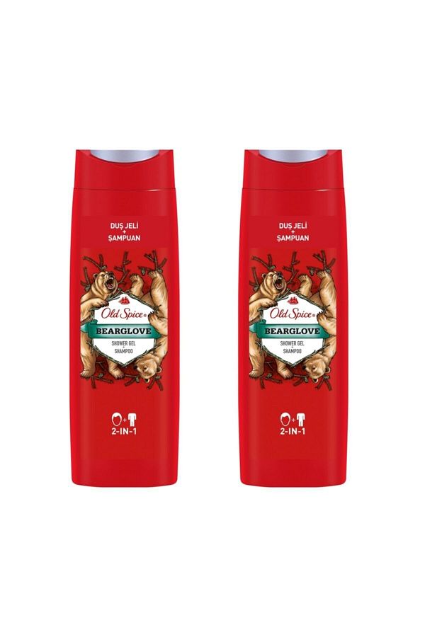 Old Spice-شامبو بيرجلوف 3 في 1 × 2 - 400 مل 1