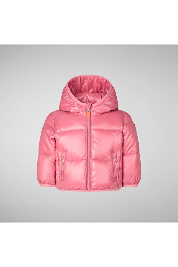 SAVE THE DUCK Unisex Çocuk Şişme Mont Pembe - Jody