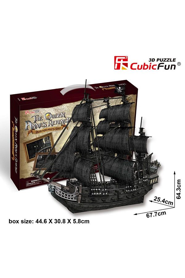Cubic Fun-Queen Anne's Revenge Ship 1