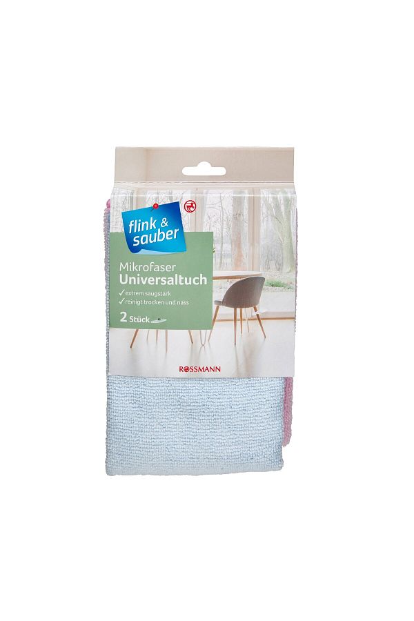 Flink Sauber-Flink & Sauber Microfiber Universal Cloth Set of 2 1