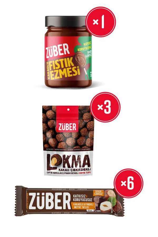 Züber-Cocoa Dream (Cocoa Peanut Butter, Cocoa Fruit Bar, Cocoa Bite) 1