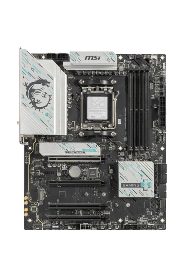 MSI-Placa de baza MSI B850 GAMING PLUS WIFI, AMD B850, AM5, DDR5, ATX 1