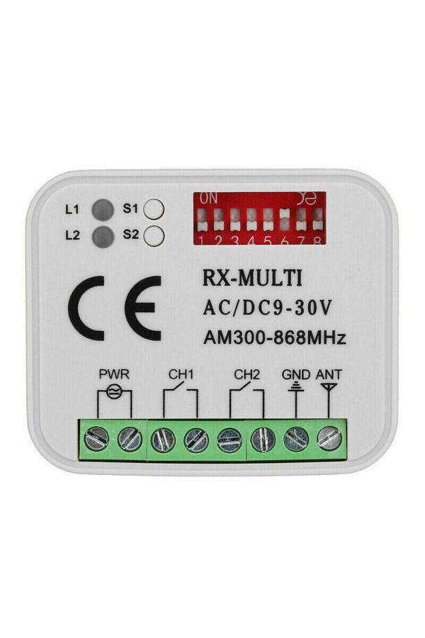 KUANGZIPENG-Receiver Remote Control Switch Receiver 300-868mhz 433mhz Receiver Universal Ac/dc 9-30v For Garage 1