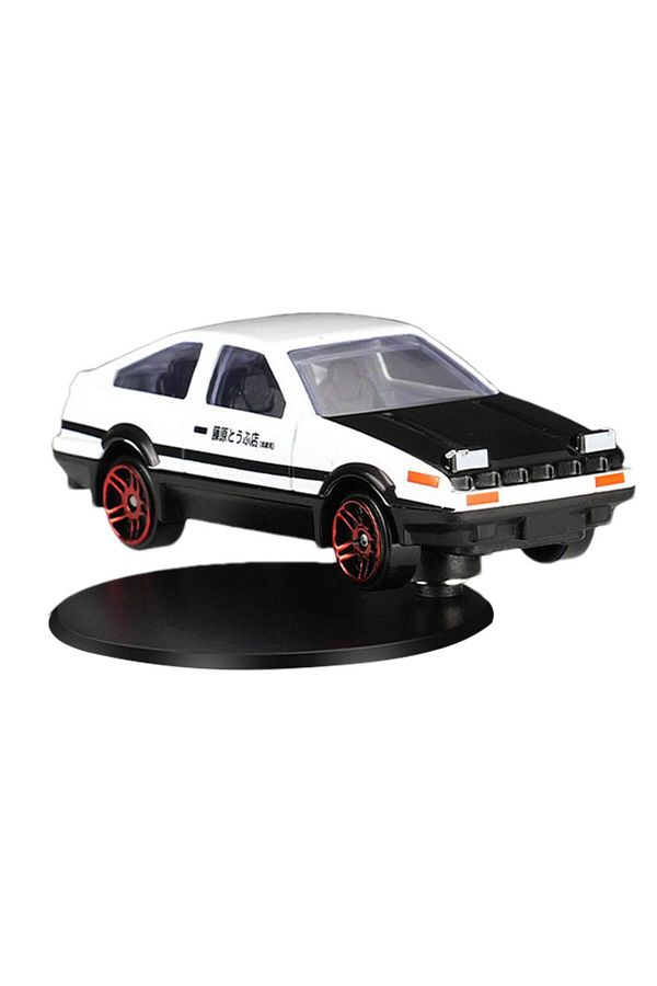 Choice-Horizontal base Initial D AE86 Alloy Car Interior Models Toys Automatically Drift Rotating Auto Dash 1