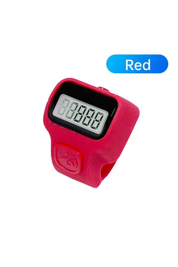 Aideepen-White Mini Ring Shape Finger Counter Lcd Electronic Digital Tally Counter Smart Ring Click Lap Count 1