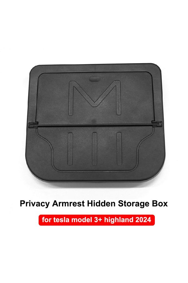 ZUIMI-for M3 2024 For New Tesla Model 3+ Highland 2024 Hidden Storage Box Press Armrest Box Stowing Tidyin 1