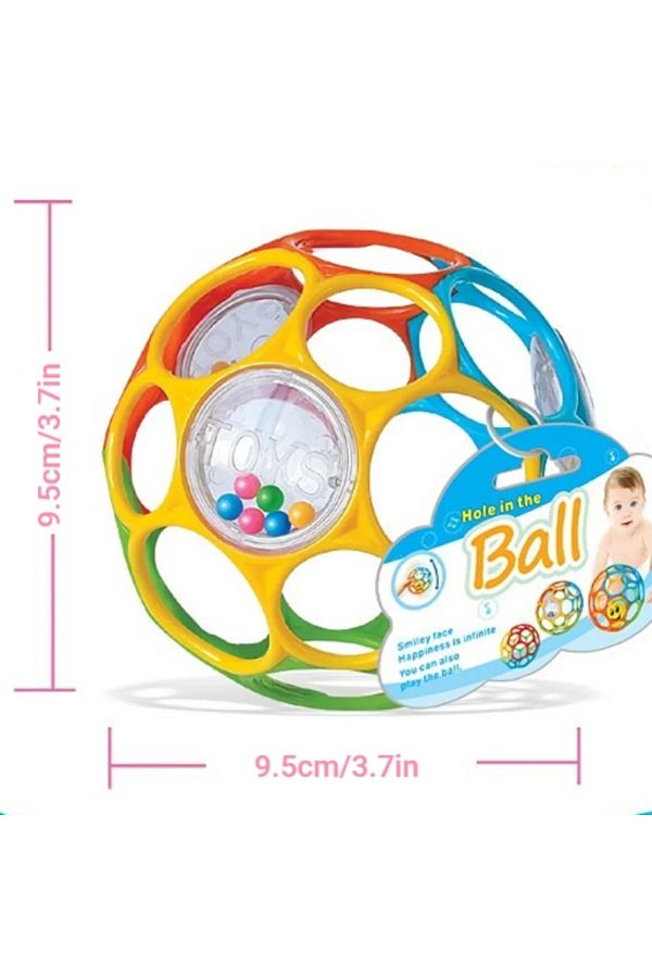 Choice-S - 3102 Baby Rattles Soft Ball Toy Newborn Teethers Grasping Exercise Game Hand Bell Develope Intel 1