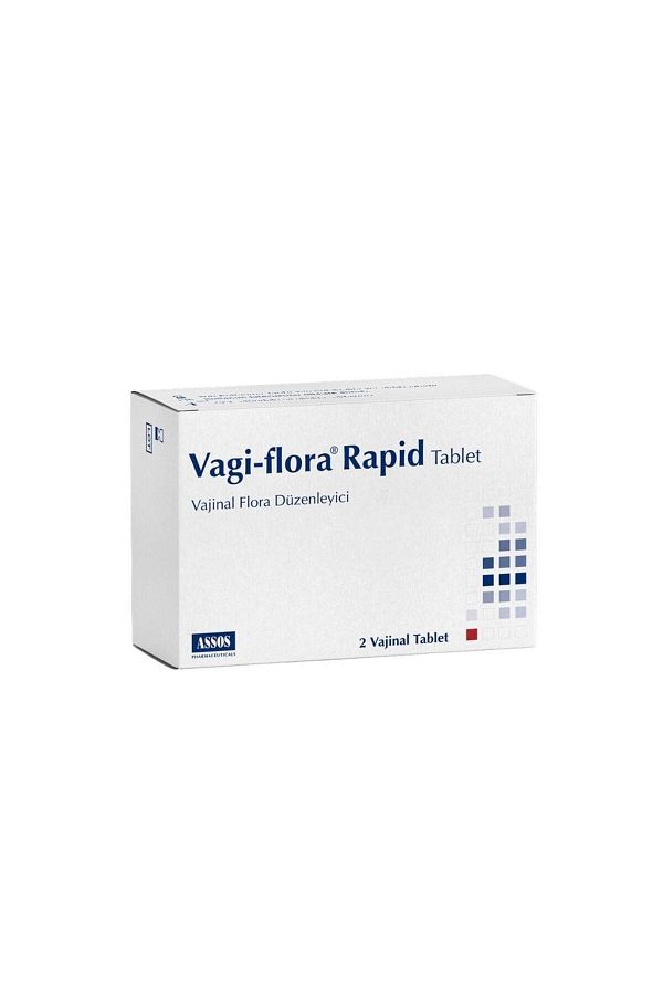 Assos-Vagi-flora Rapid - Set of 2 Vaginal Flora Regulating Tablets 1