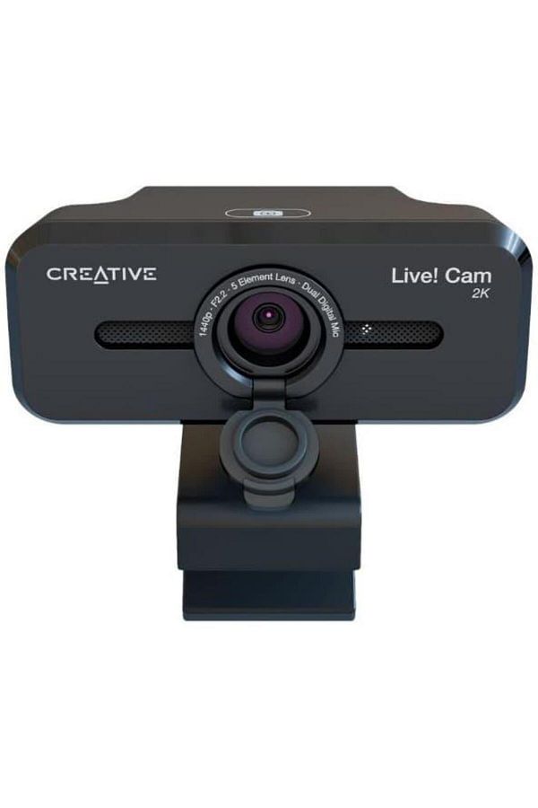 CREATIVE-Camera web CREATIVE LIVE! CAM SYNC V3 2K QHD, Zoom Digital 4X, filmare la 95, 2 microfoane 1