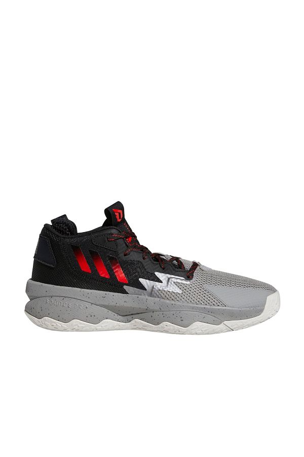 adidas-Pánske sivé basketbalové topánky Dame 8 (HR1558) 1