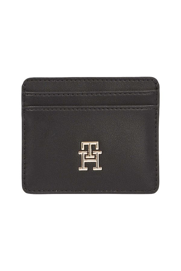 Tommy Hilfiger-Czarny portfel damski 1
